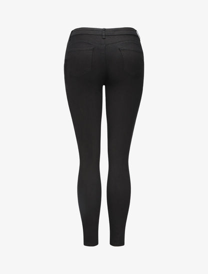 Jean slim uni push up - Noir - 2