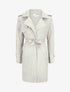 Trench mi-long en suédine - Beige - 3