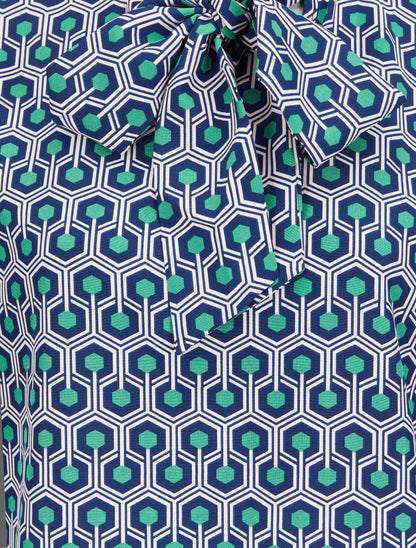 Blouse imprimé nid d&