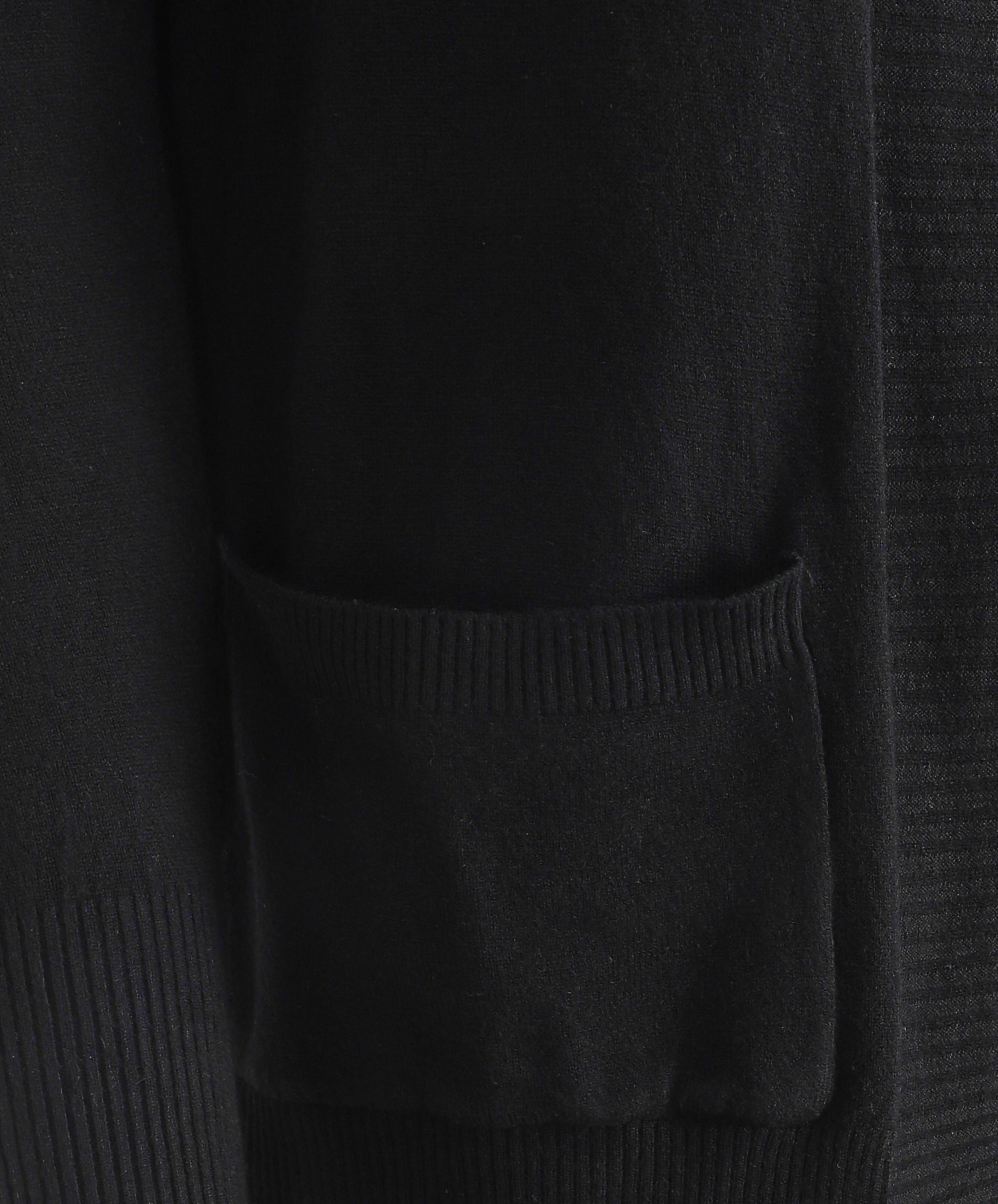 Gilet fin uni à poches plaquées - Noir - 3