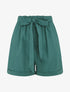 Short uni à revers - Bleu canard - 4