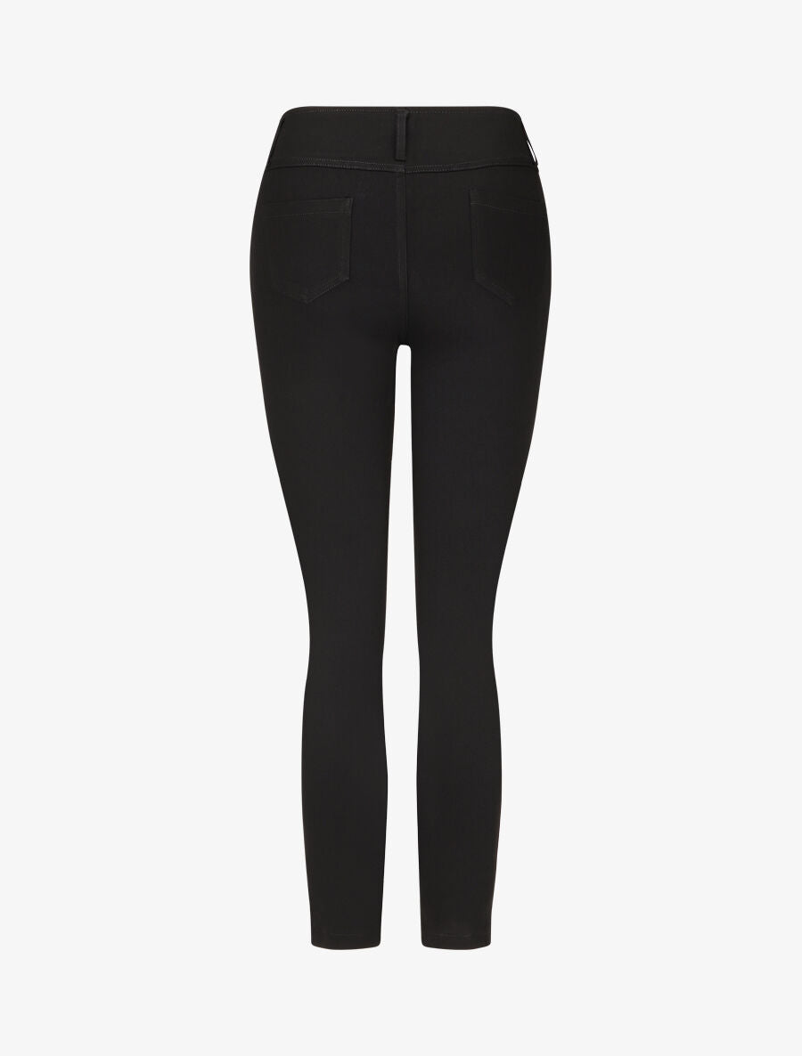 Pantalon stretch coupe skinny - Noir - 2