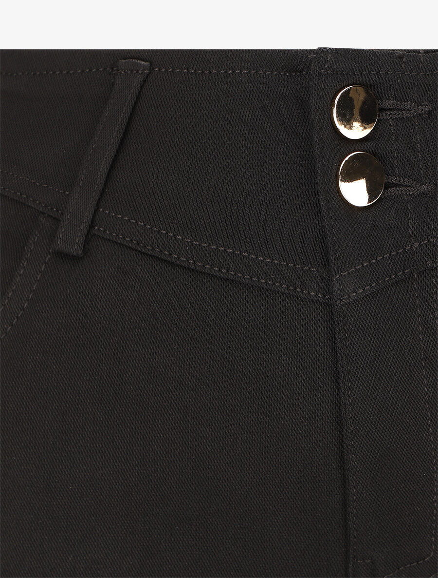 Pantalon stretch coupe skinny - Noir - 3