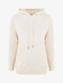 Pull à capuche coupe droite - Crème - 1