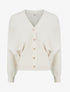 Pull à boutons décoratifs coeurs - Beige - 1