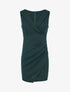 Robe portefeuille cache coeur - Vert - 1