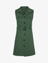 Robe chemise à poches poitrine - Kaki - 1