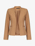 Blazer casual ouvert - Camel - 1