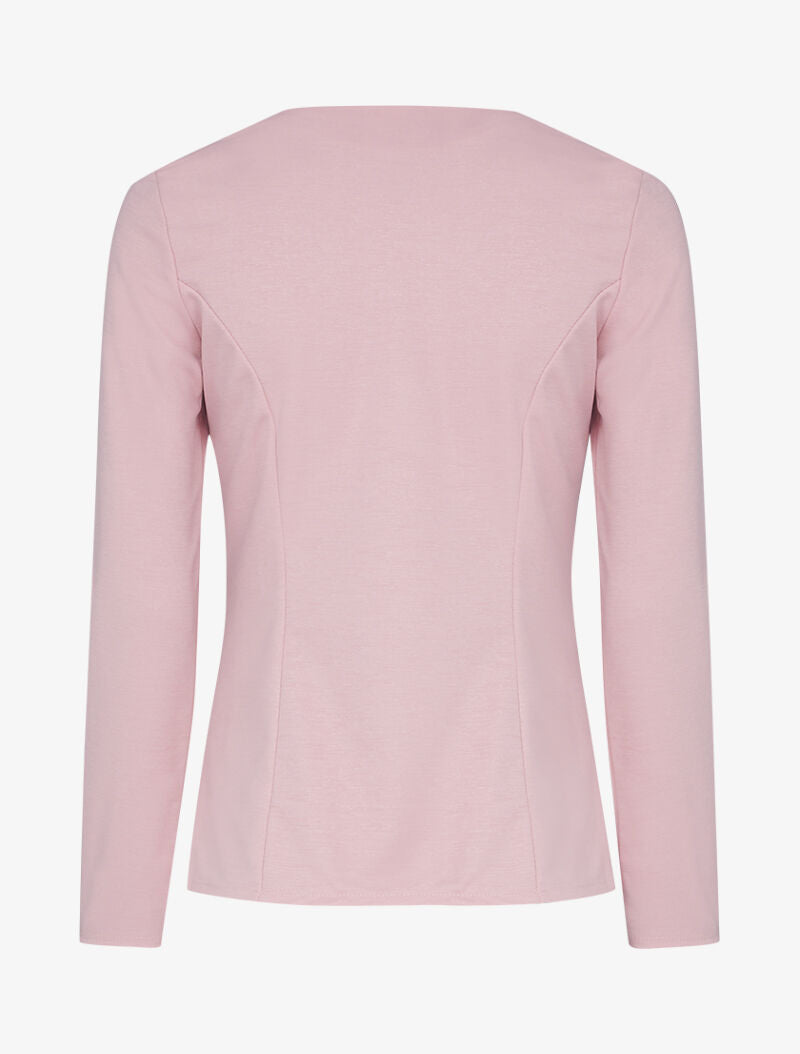 Veste à pans biseautés - Rose - 2