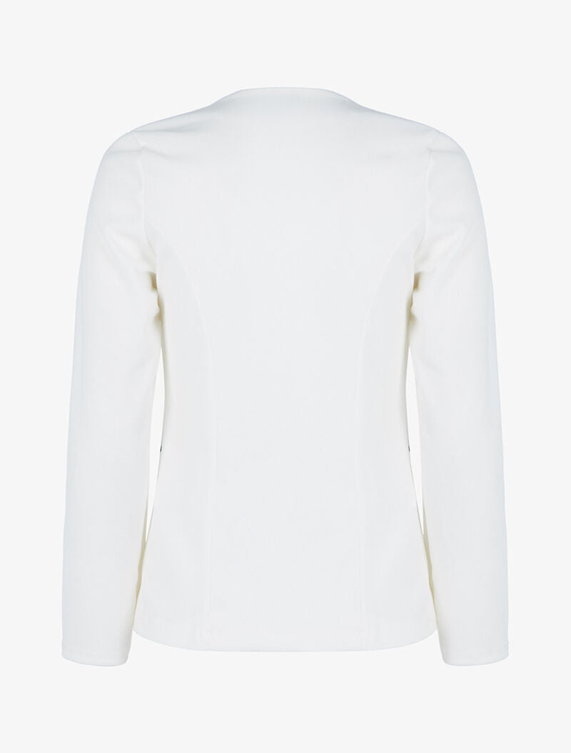 Veste à pans biseautés - Blanc - 2