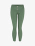 Legging taille basse à coutures stylisées - Kaki - 1