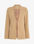 Blazer long uni - Beige - 1