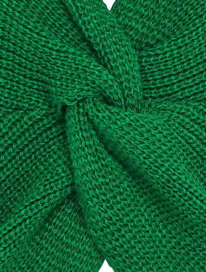 Pull court torsadé - Vert - 3
