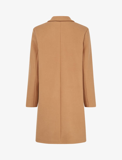 Manteau classique à un bouton - Camel - 2