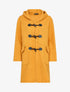 Duffle coat en maille bouclette - Moutarde - 1