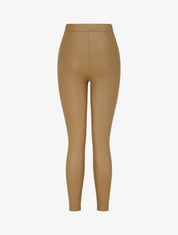 Legging skinny en simili - Camel - 1