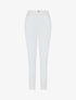 Jean taille haute coupe slim - Blanc - 1