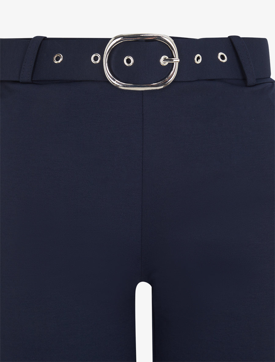 Lange stretchbroek - Marine