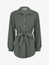 Chemise classique et ceinturée - Kaki - 1