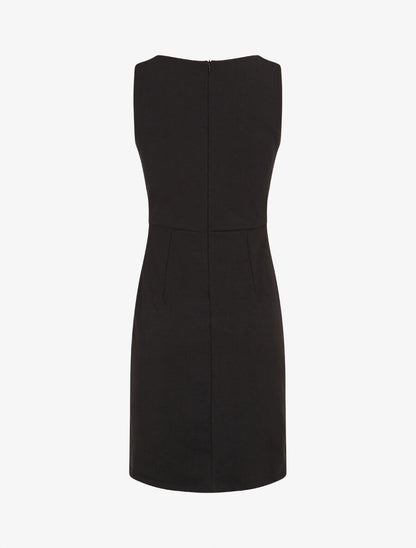 Robe moulante à boucle décorative - Noir - 2