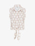 Chemise sans manches à nouer imprimé 70&