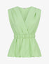 Top empire sans manches uni - Vert pomme - 1