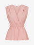 Top empire sans manches uni - Rose - 1