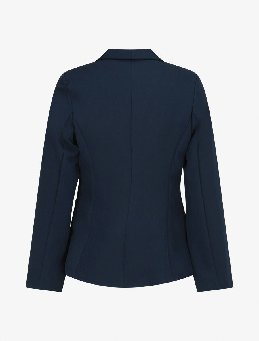 Veste à col smoking - Marine - 2