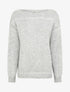 Pull uni duveteux - Gris - 1
