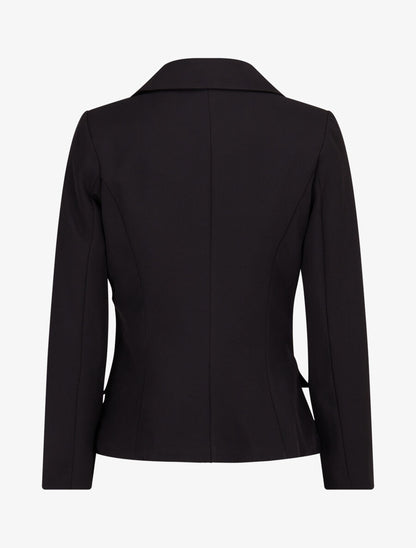 Veste cintrée à zip - Noir - 2