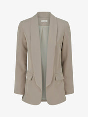Effen blazer met decoratieve zakken - Mol