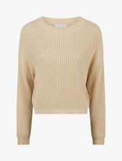 Crop pull irisé - Or - 1