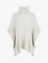 Poncho à col roulé - Beige - 1