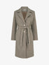 Manteau duveteux à fermeture boutonnée - Camel - 1