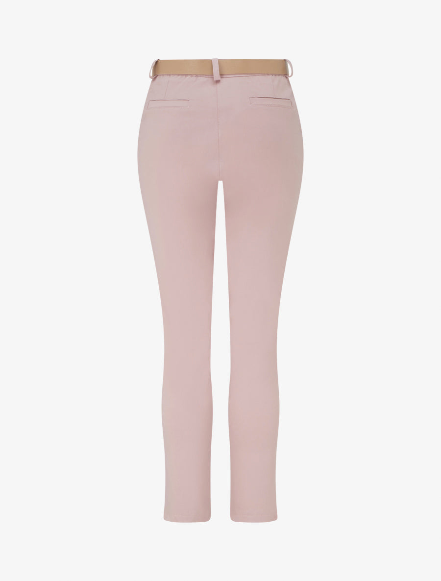 Pantalon droit uni - Vieux rose - 2