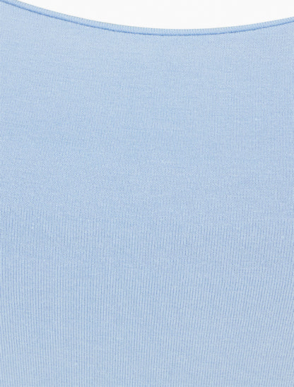 Débardeur classique uni - Bleu ciel - 3
