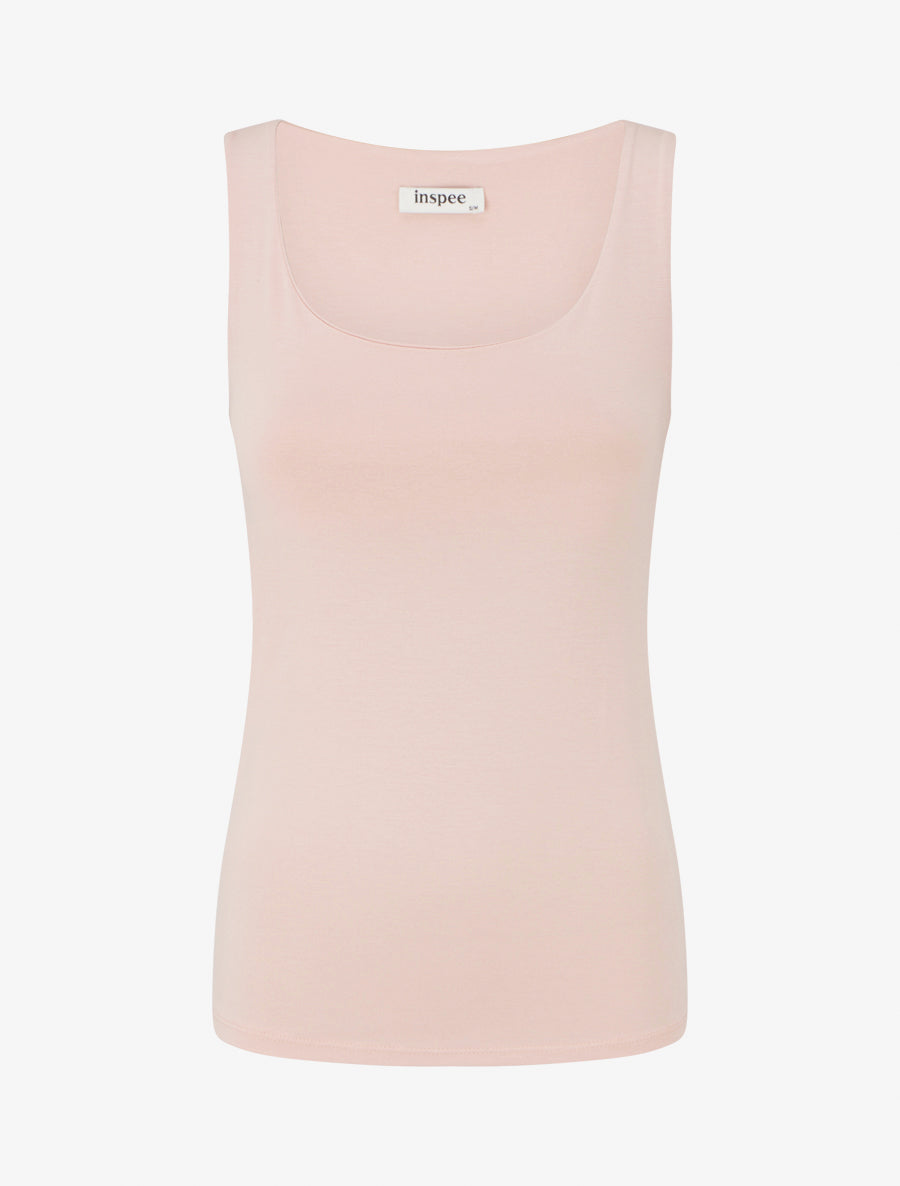 Débardeur classique uni - Rose - 1