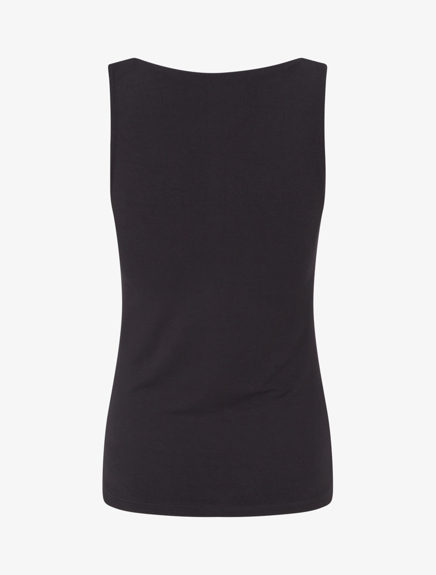 Débardeur classique uni - Noir - 2