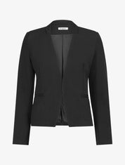 Veste ouverte à liseret - Noir - 1
