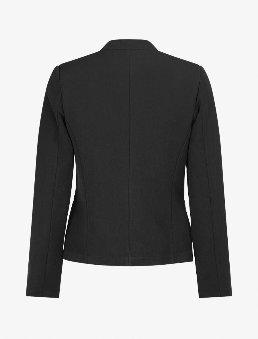 Veste ouverte à liseret - Noir - 2