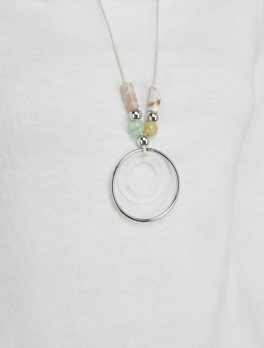 Pull asymétrique à col bénitier - Blanc - 3