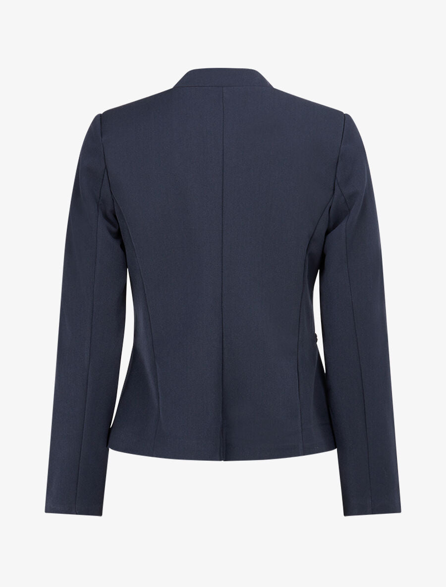 Veste ouverte à liseret - Marine - 2