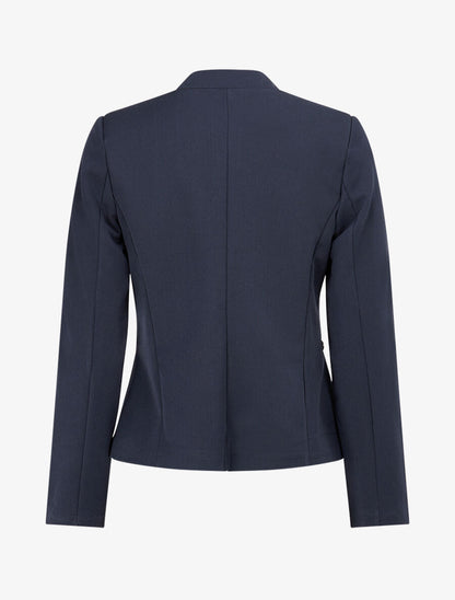 Veste ouverte à liseret - Marine - 2