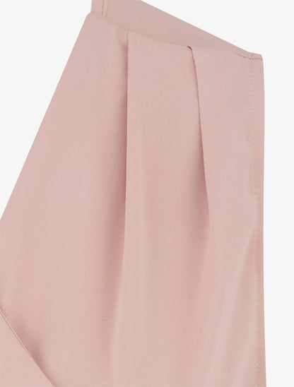 Top fluide uni à nouer - Vieux rose - 3
