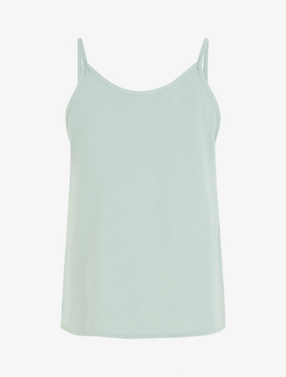 Caraco à boutons décoratifs et broderie - Vert d&