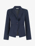 Blazer droit classique - Marine - 1