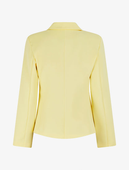 Blazer droit classique - Jaune - 2