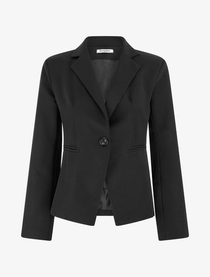 Blazer droit classique - Noir - 1