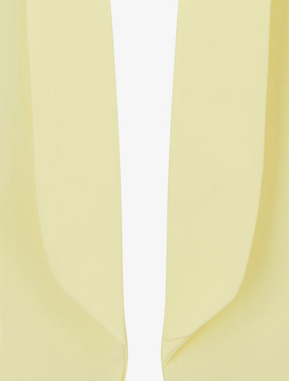 Blazer uni à manches longue - Jaune citron - 3