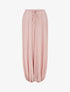 Pantalon style sarouel à bouts élastiqués - Vieux rose - 1